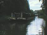 Hotel boats leaving Hungerford lock