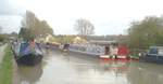 The boats gathered at Blue Lias for Easter
