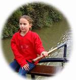 Briony driving Jannock